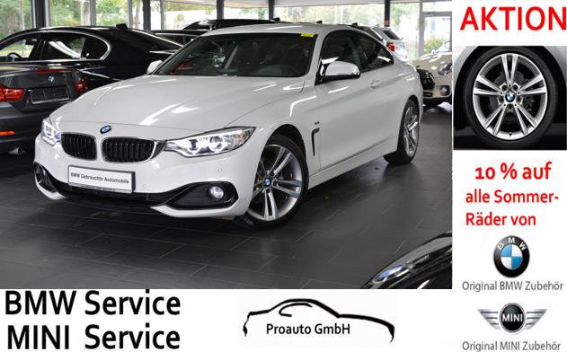 BMW 420i Coupe Sport-Aut. Sport Line NAVI/LEDER/PDC