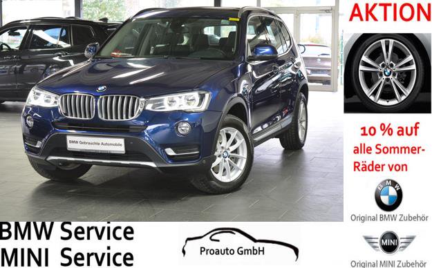 BMW X3 xDrive20d Aut. xLine WLAN/HEAD-UP/NAVI PROF