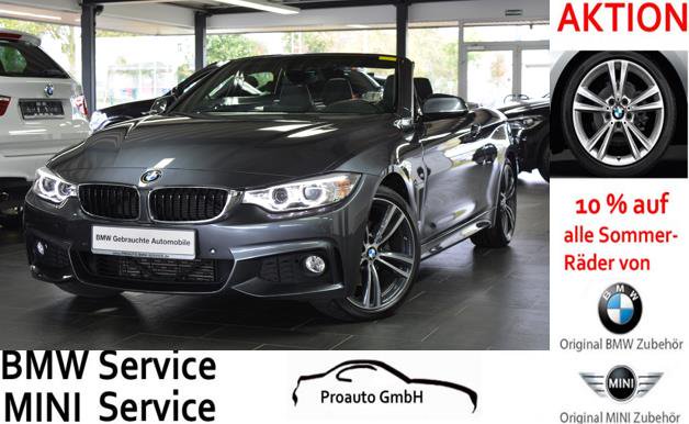 BMW 430d Cabrio Aut. M-SPORTPAKET/HEAD-UP/NAVI PROF