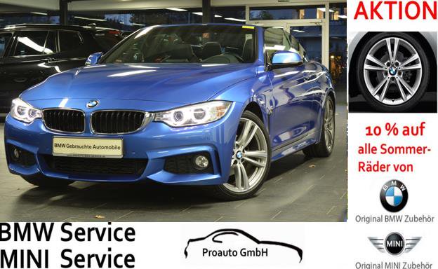 BMW 420d Cabrio Aut. M-SPORTPAKET/NAVI/HIFI/PDC
