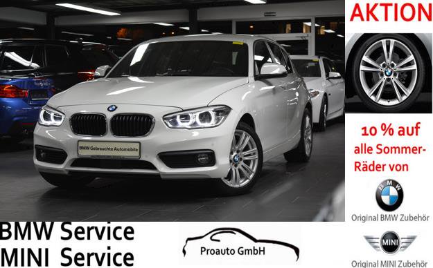 BMW 118i Aut. Advantage LED/ACC/NAVI/LEDER/HIFI/PDC