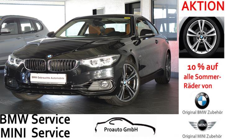 BMW 430d Coupe xDrive Aut. Sport Line LED/HEAD-UP