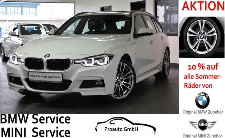 BMW 318d Touring M Sport LED/NAVI/GLASDACH/LEDER