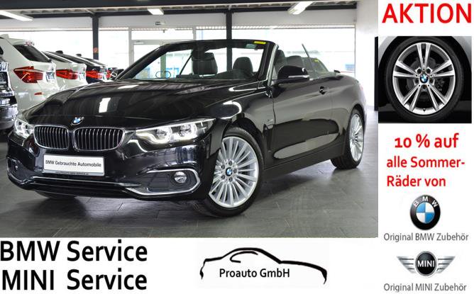 BMW 420d Cabrio Aut. Luxury Line LED/NAVI PROF