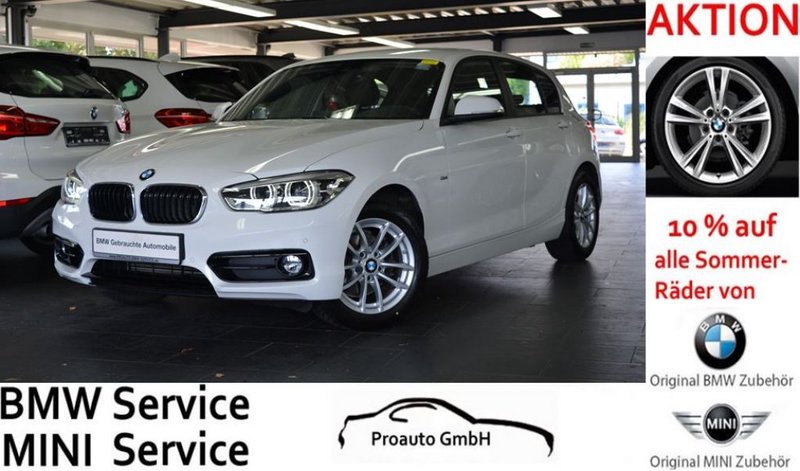 BMW 118i Aut. Sport Line LED/NAVI/LEDER/SPEED-LIMIT