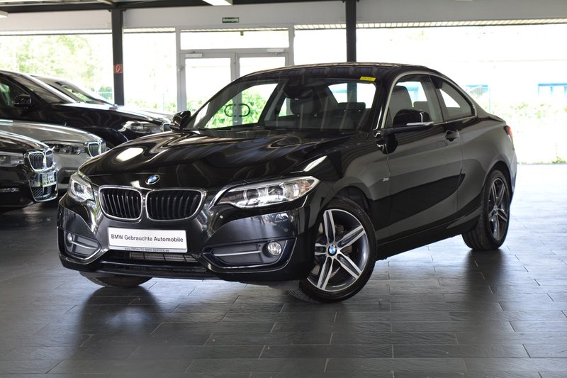 BMW 225d Sport Line Coupé -Aut. NAVI/LEDER/HARMAN KARDON