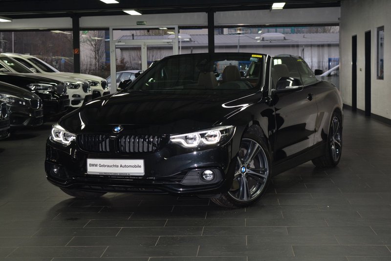 BMW 440i Cabrio Sport Line Sport-Aut. HEAD-UP/LED/NAVI PROF/6d-temp