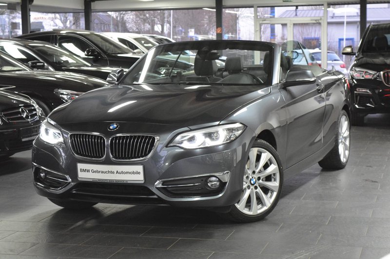 BMW 220i Luxury Line Cabrio/LEDER/NAVI/LED