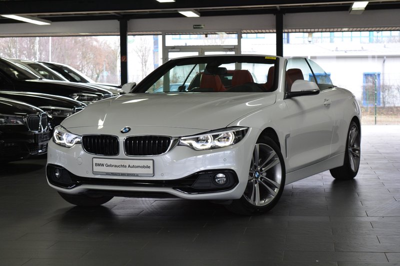 BMW 420i Sport Line Cabrio/LEDER/HUD/6d-Temp