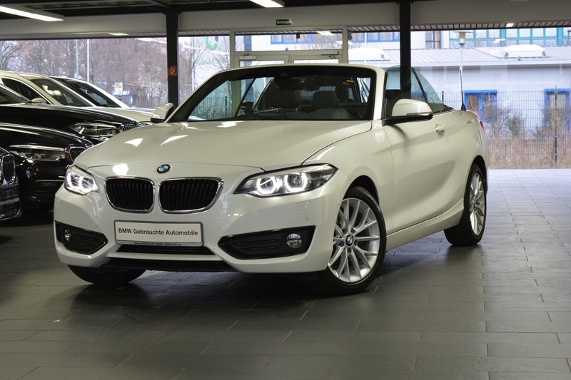 BMW 218d Advantage Cabrio/Leder/Navi/HiFi