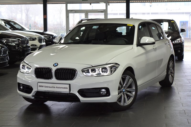 BMW 118i Aut. Sport Line LED/NAVI/PDC/LEDER/6d-Temp