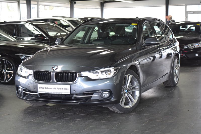 BMW 340i Sport Line Touring/LEDER/Pano/AHK/HuD/6d-Temp