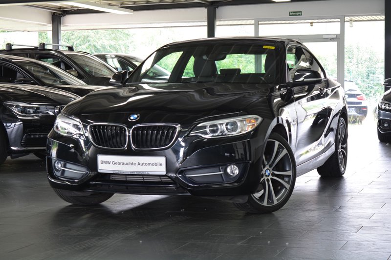 BMW 218d Coupé Sport Line Aut. NAVI/XENON/TEILLEDER/DAB