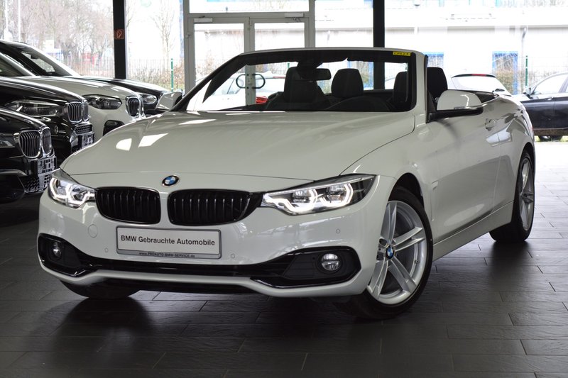 BMW 420i Cabrio Sport Line Aut. HUD/NAVI PROF/ADAPTIVE LED/6DTEMP
