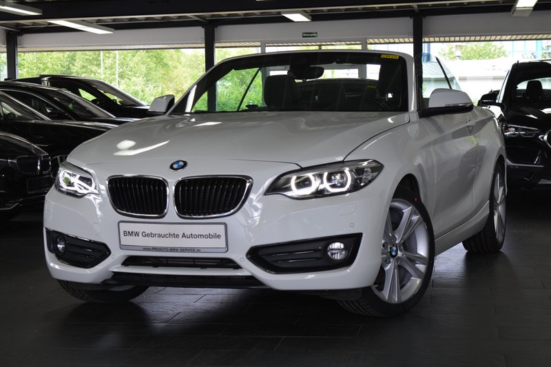 BMW 220d Advantage Cabrio/LEDER/Komfortzugang