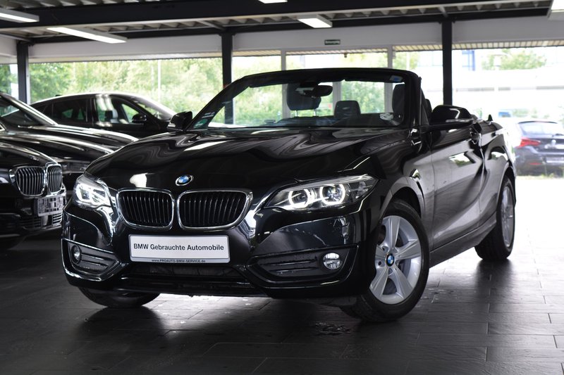 BMW 220i Advantage Cabrio/Leder/Navi/LED
