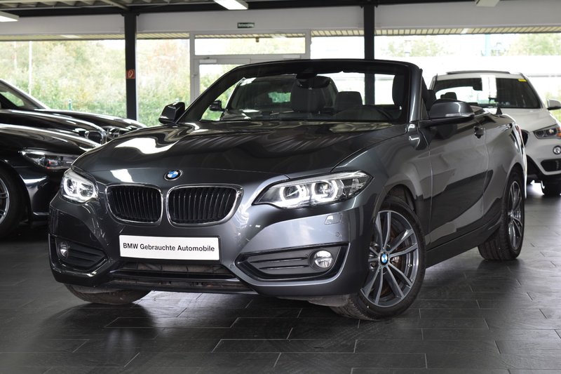 BMW 220i Cabrio Advantage LED/NAVI/PARKASSISTENT/HARMAN KARDON
