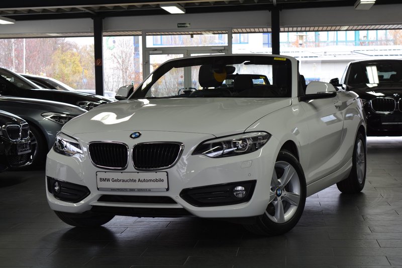 BMW 220 i Advantage Cabrio/Leder/Navi/Komfortzugang