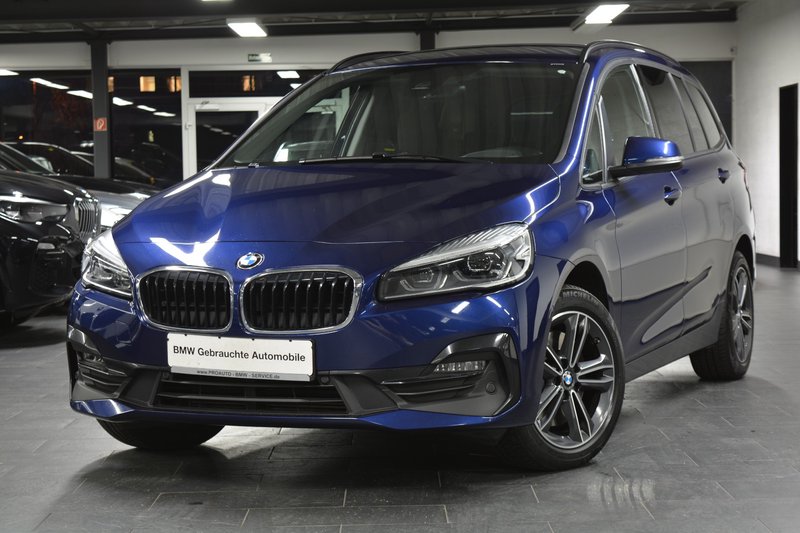 BMW 218d xDrive Gran Tourer Sport Line Aut. AHK/7-SITZER/LED/NAVI/KAMERA