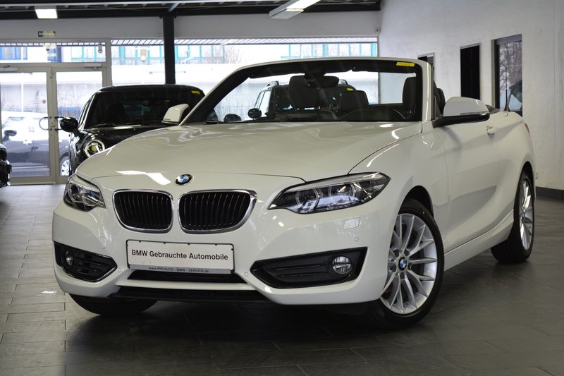 BMW 218 i Cabrio Advantage LED/NAVI/PARKASSISTENT/HIFI