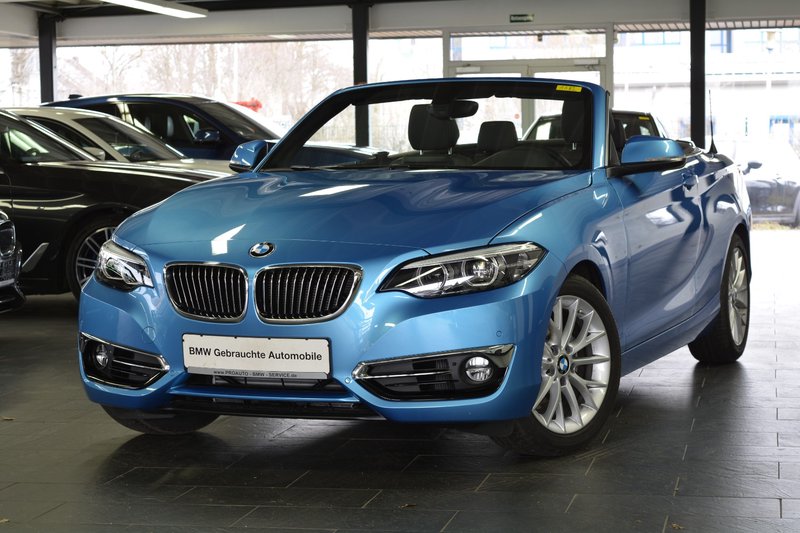 BMW 218i Cabrio Luxury Line MEMORY/M SPORTFAHRWERK/HIFI/LEDER