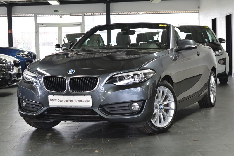 BMW 220i Cabrio Advantage Aut. LED/NAVI/HIFI/PARKASSISTENT