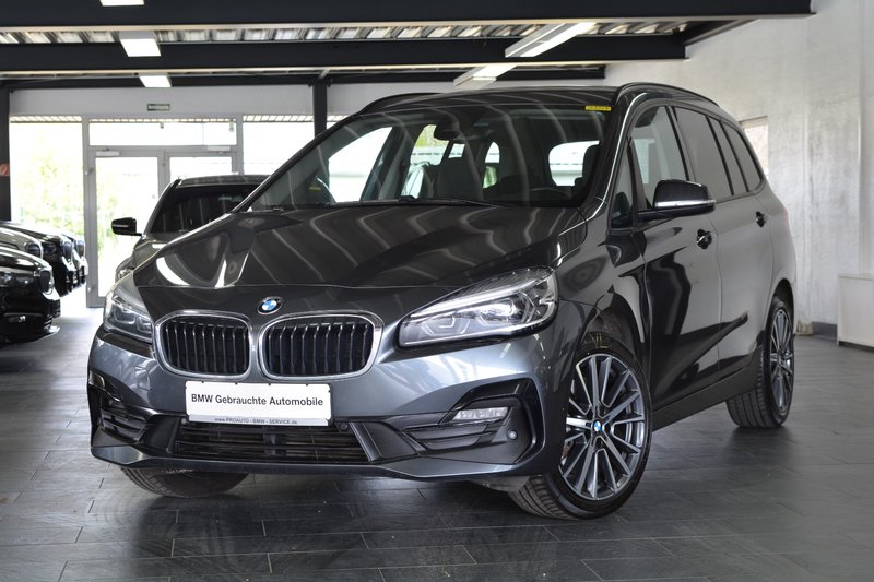 BMW 218d xDrive Gran Tourer Sport Line AHK/LED/NAVI/7-SITZER/KAMERA/HIFI