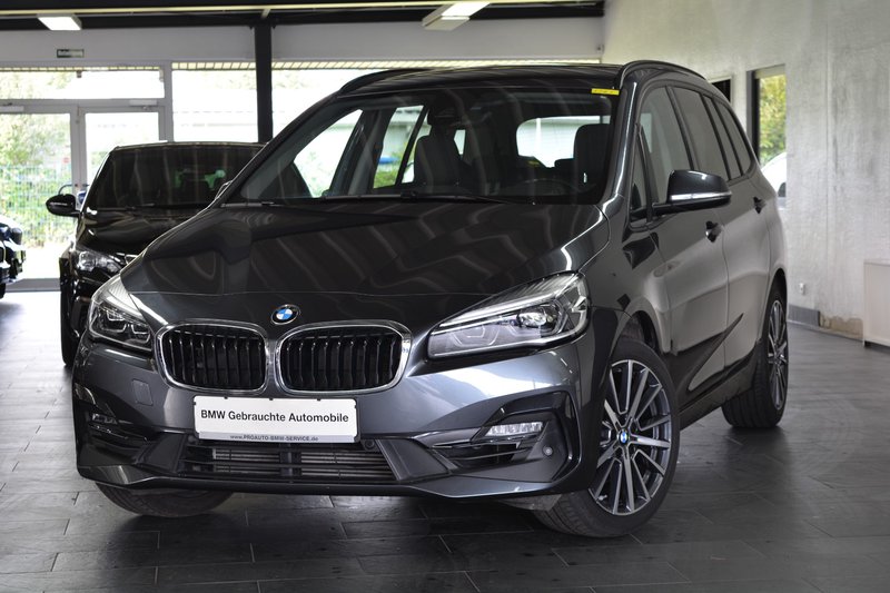 BMW 216i Gran Tourer Sport Line AHK/LED/NAVI/7-SITZER/HIFI