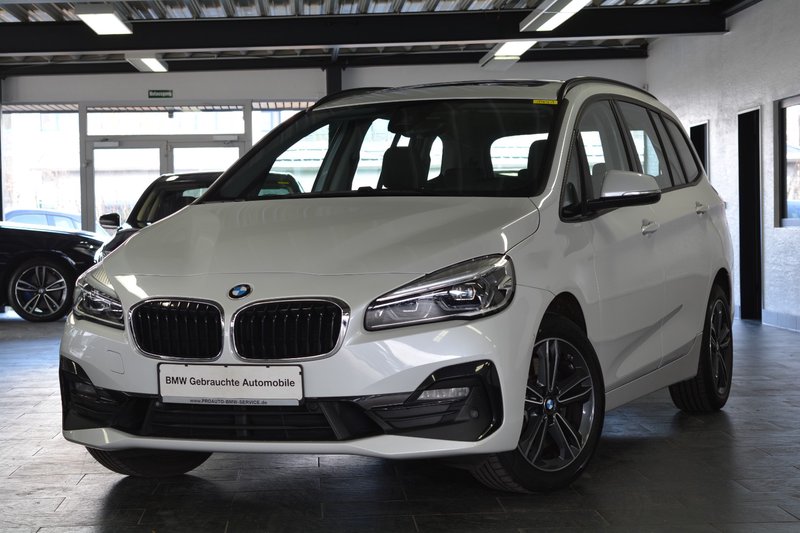 BMW 220d xDrive Gran Tourer Sport Line AHK/HEAD-UP/LED/PANORAMA/KAMERA