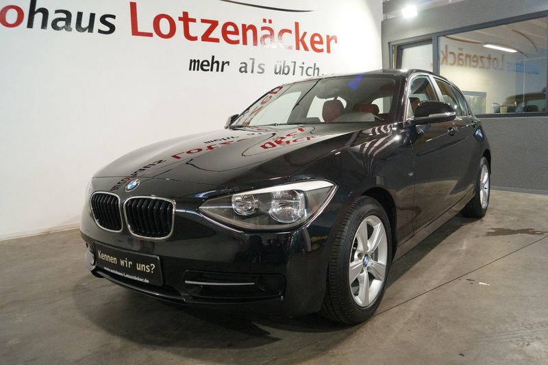 BMW 116 i Sport Line gebraucht kaufen in Hechingen Preis 9990 eur - Int.Nr.:  1391 VERKAUFT