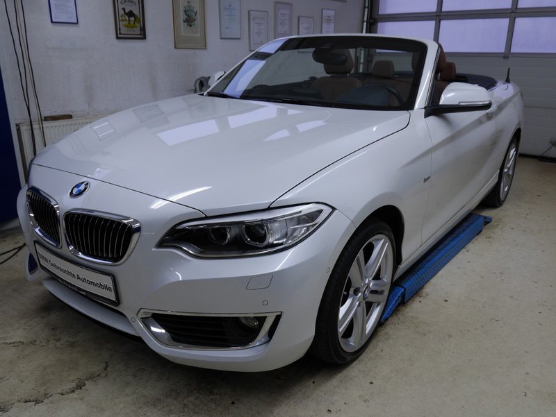 BMW 220 i Luxury Line 1 HAND, AHK incl. 1 J. GARANTIE