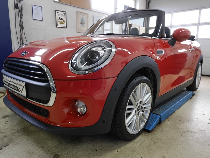 MINI Mini Cabrio One SOLARIS ORANGE PDC v+h, Vollleder, 1 J.GARANTIE