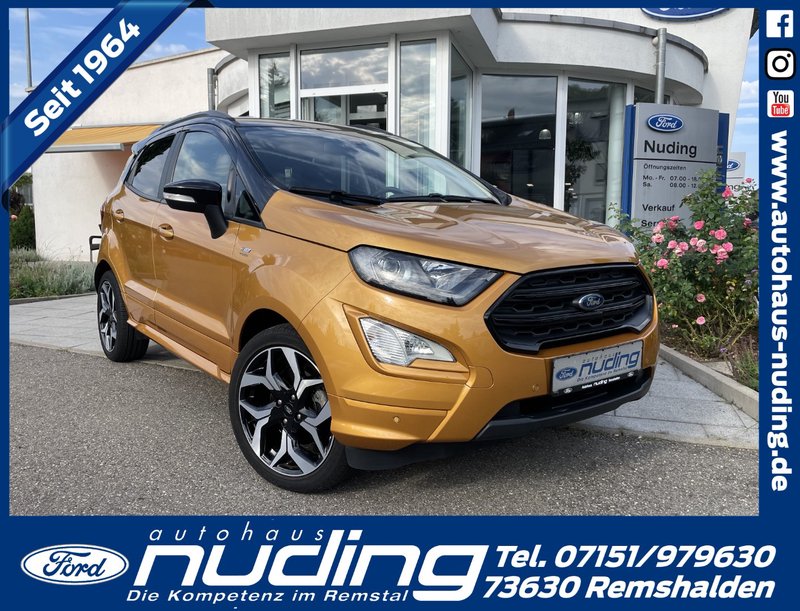 Ford EcoSport 1.0 EcoBoost ST-Line Navi/B&O/RFK/Xenon
