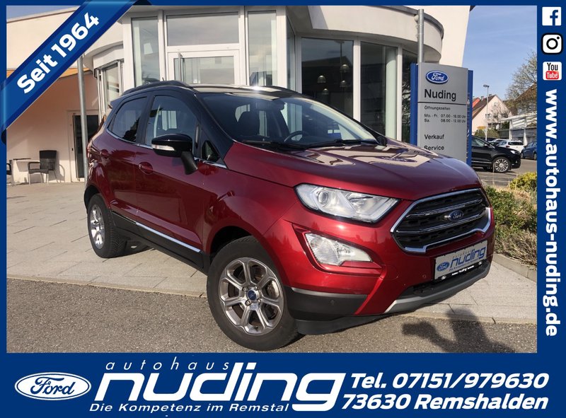 Ford EcoSport 1.0 EcoBoost Titanium AHK/Navi/RFK