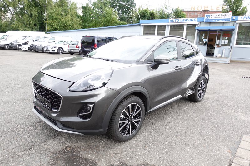 Puma Ecoboost Hybrid Ford Puma Grau Ford Puma I Hybrid Titanium