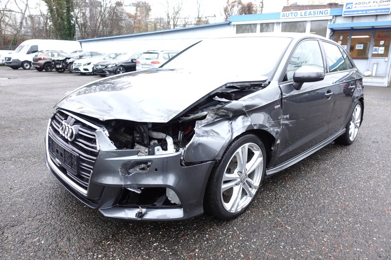 Audi A3 Sportback 2.0 TDI Autom. quattro sport Navi. Leder. Klimaaut. Alu.