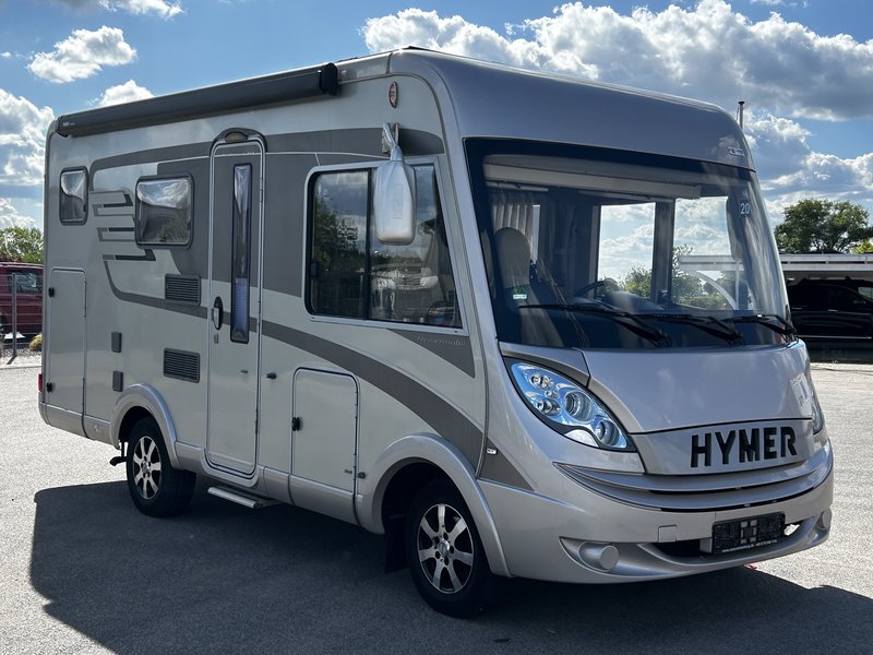 HYMER / ERIBA / HYMERCAR B 504 auto.Sat TV elek. Fahrradträger