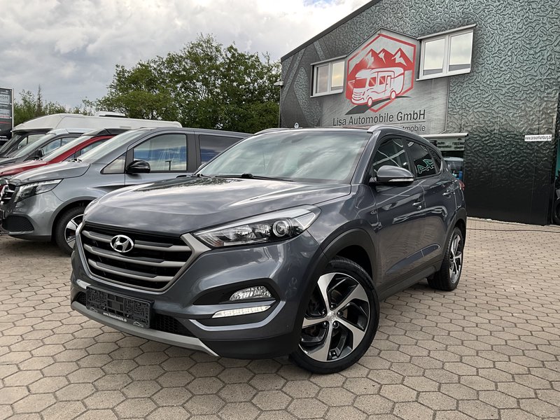 Hyundai TUCSON Hyundai Tucson blue 2WD 1,6 Aut.-Navi-LED-SHZ-Eur6-Cam
