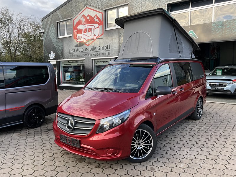 Mercedes-Benz Vito 116 VanTourer Camper Automatik AHK Alufelgen Markise