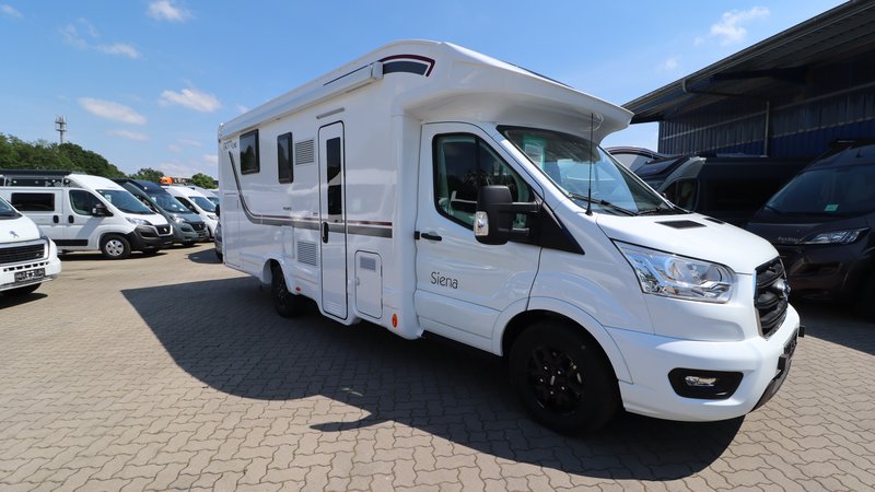 GiottiLine Siena 395 PREMIERE Edition Backofen NAVI Security Markise 6DE