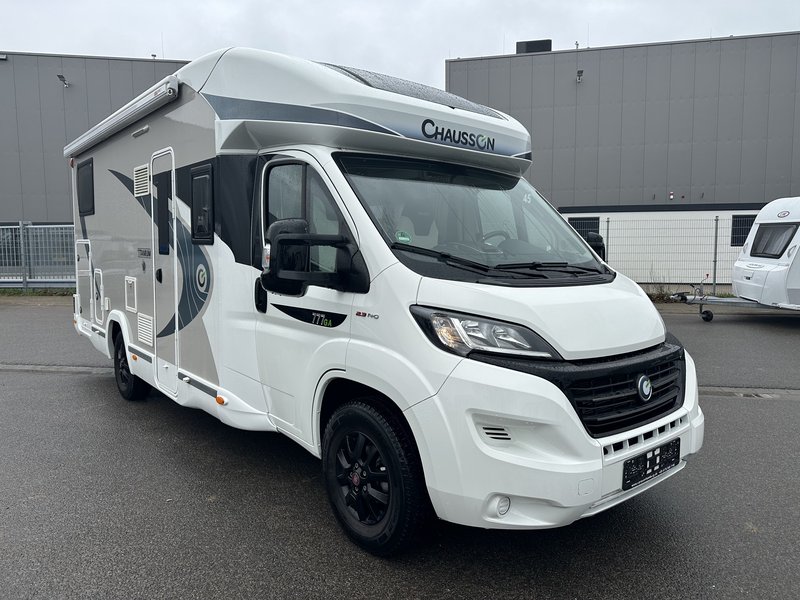 Chausson 777 GA TITANIUM Artic/Connect Klima Sat+TV Luftfederung