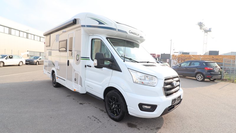 Chausson 627 GA Titanium Ultimate Automatik Arctic Markise Solar Hubbett