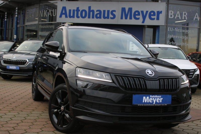 Skoda Karoq 1.5 TSI Sportline Navi/LED/AHK schw./Temp.