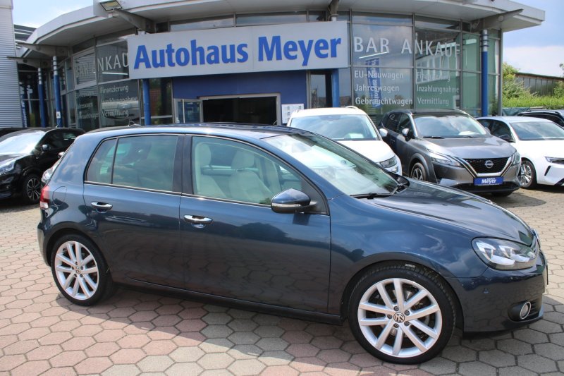 Volkswagen Golf VI 1.8 TSI Highline Navi/Xenon/Sitzh./8Fach/PDC/Alcant./
