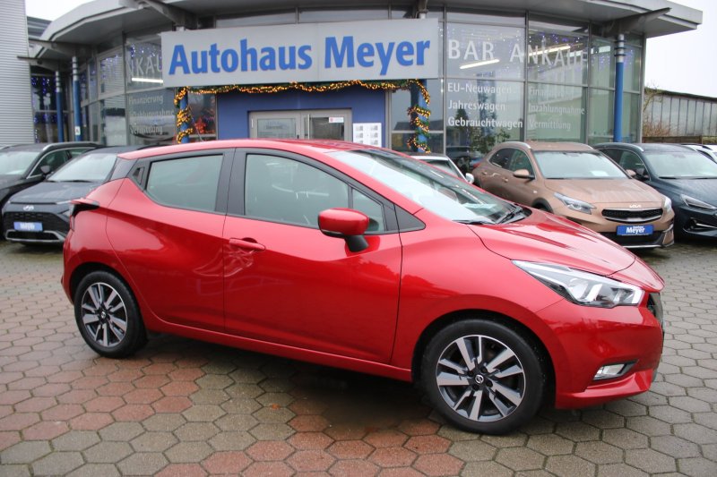 Nissan Micra 1.0 N-Way Navi/Sitzh./Temp/Kamera/8 Fach