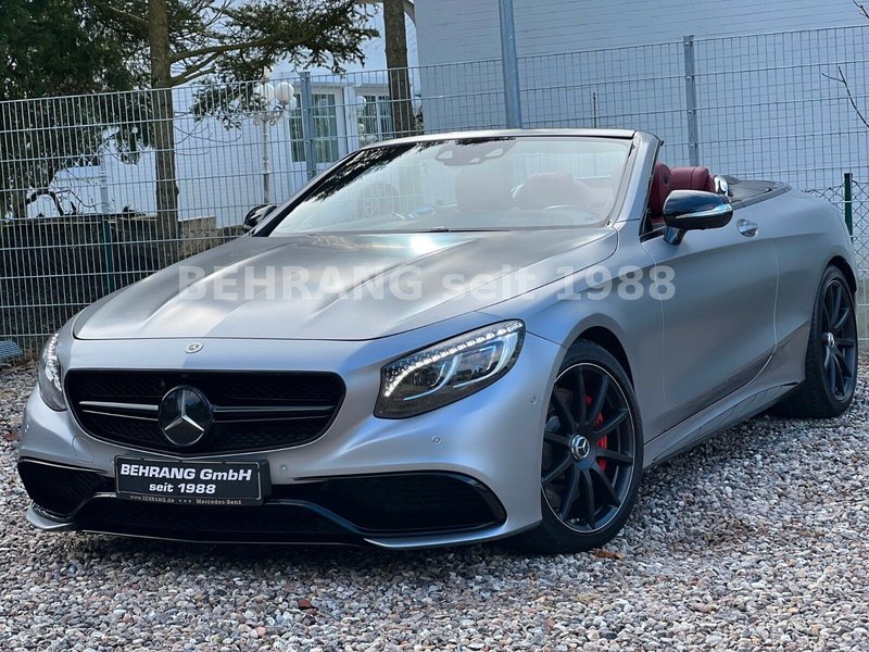 Mercedes-Benz S63 AMG 4MATIC CABRIOLÉT *EXCLUSIV*DESIGNO*VOLL*