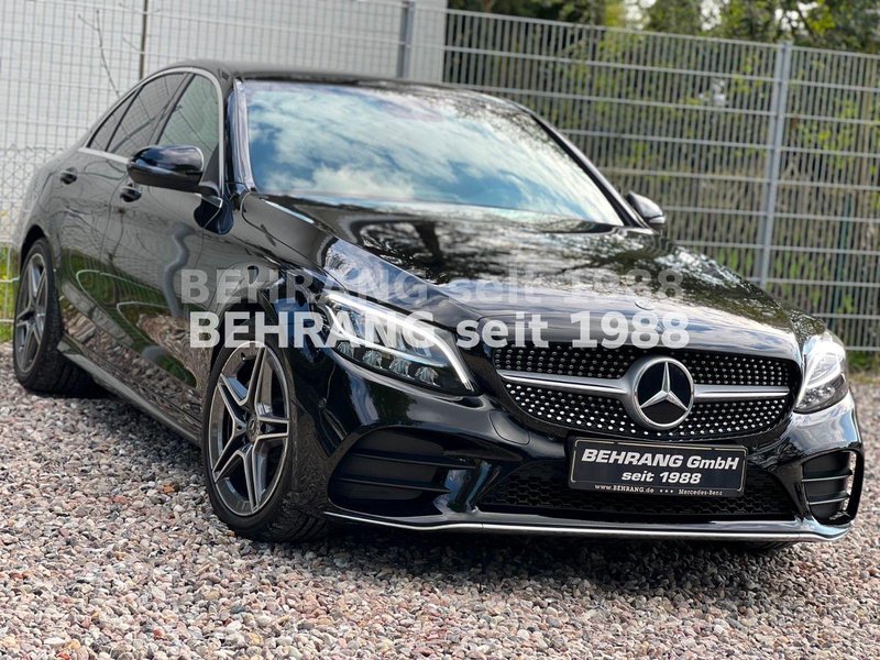 Mercedes-Benz C200d AMG LINIE *MODELL-2019*9GANG*NAVI*LED*