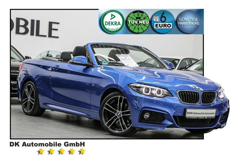 BMW 220 i Steptronic Cabrio Sport-Aut.///M SPORT/LED/