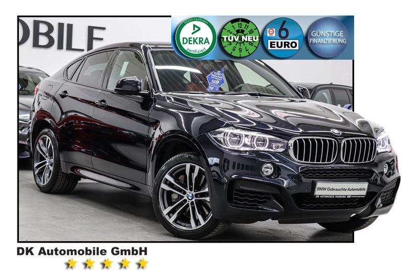 BMW X6 xDrive 50i ///M Edition Black Fire/HUD/HARMAN/LED/GLASDACH/ALARM/