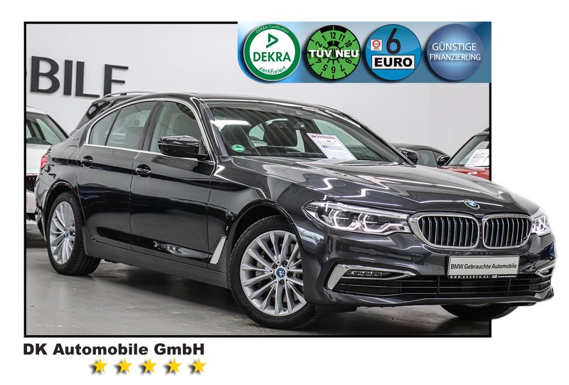 BMW 530e Aut/LUXURY LINE/ PARKASSISTENT/GLASDACH/LED/